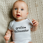 Baby Body kurzarm große Schwester - mamagibt -  - #tag1# - #tag2#