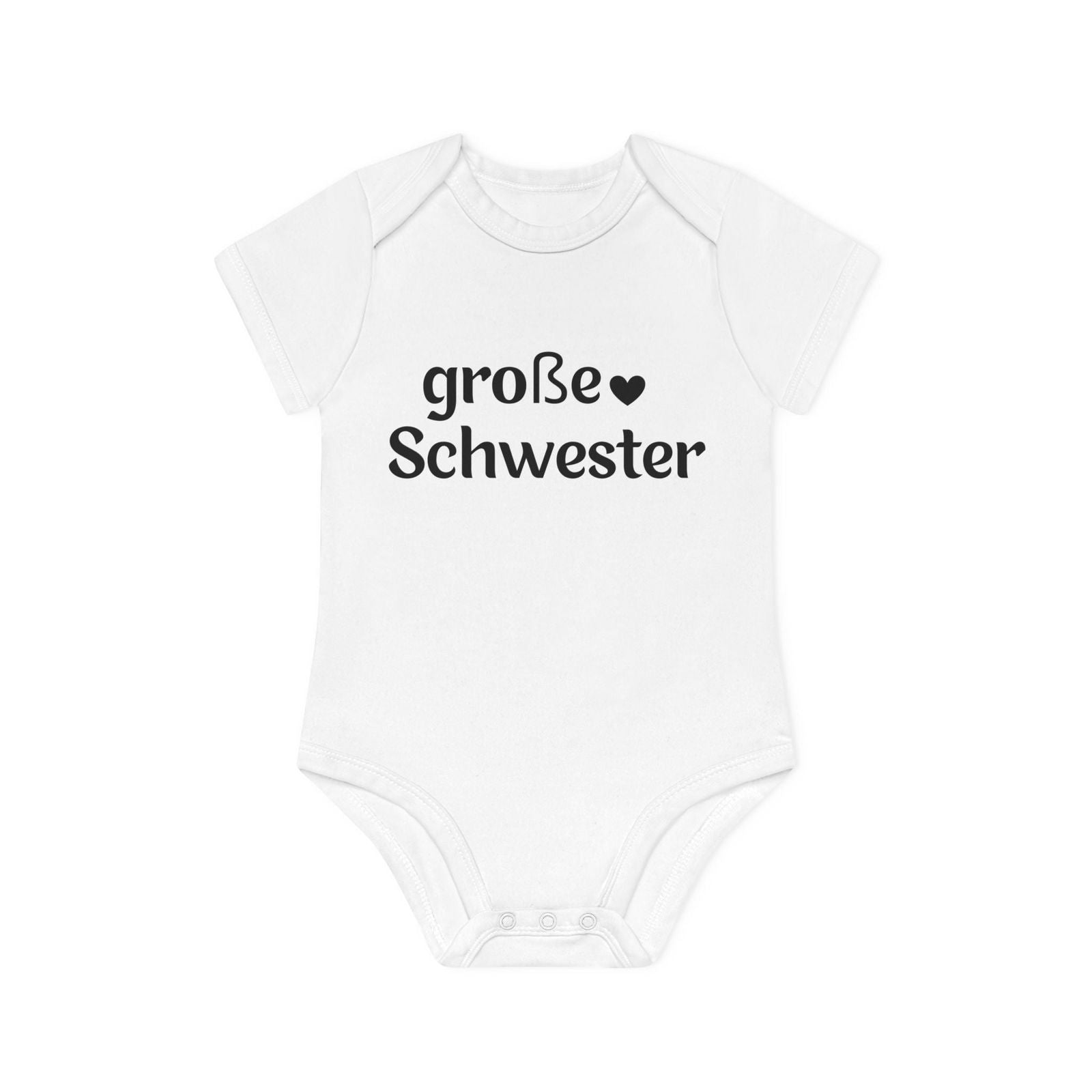 Baby Body kurzarm große Schwester - mamagibt -  - #tag1# - #tag2#