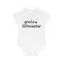 Baby Body kurzarm große Schwester - mamagibt -  - #tag1# - #tag2#