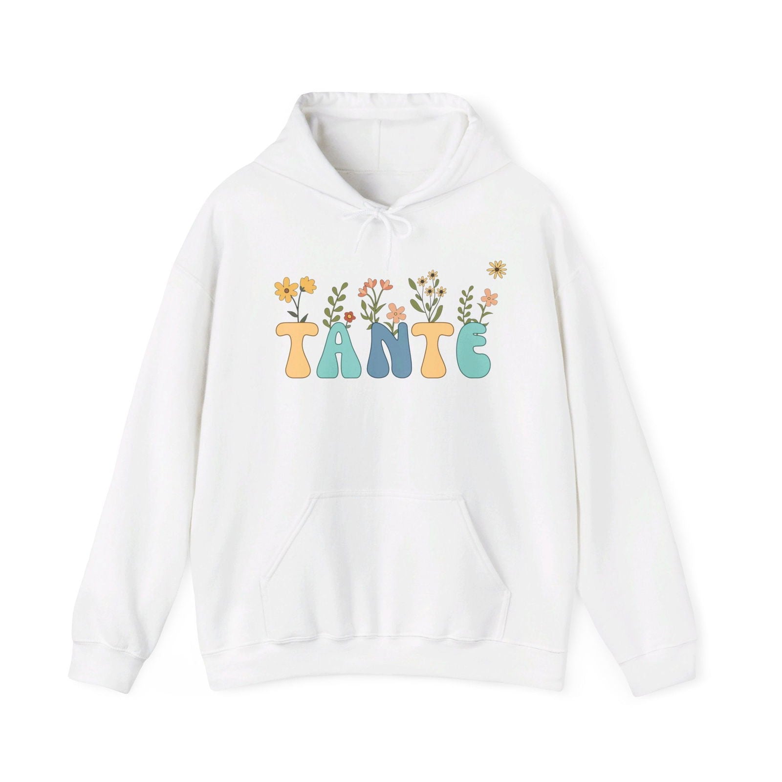Hoodie Tante mit Blumen - mamagibt1