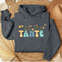 Hoodie Tante mit Blumen - mamagibt1