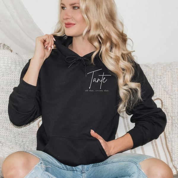 Tante Hoodie all day