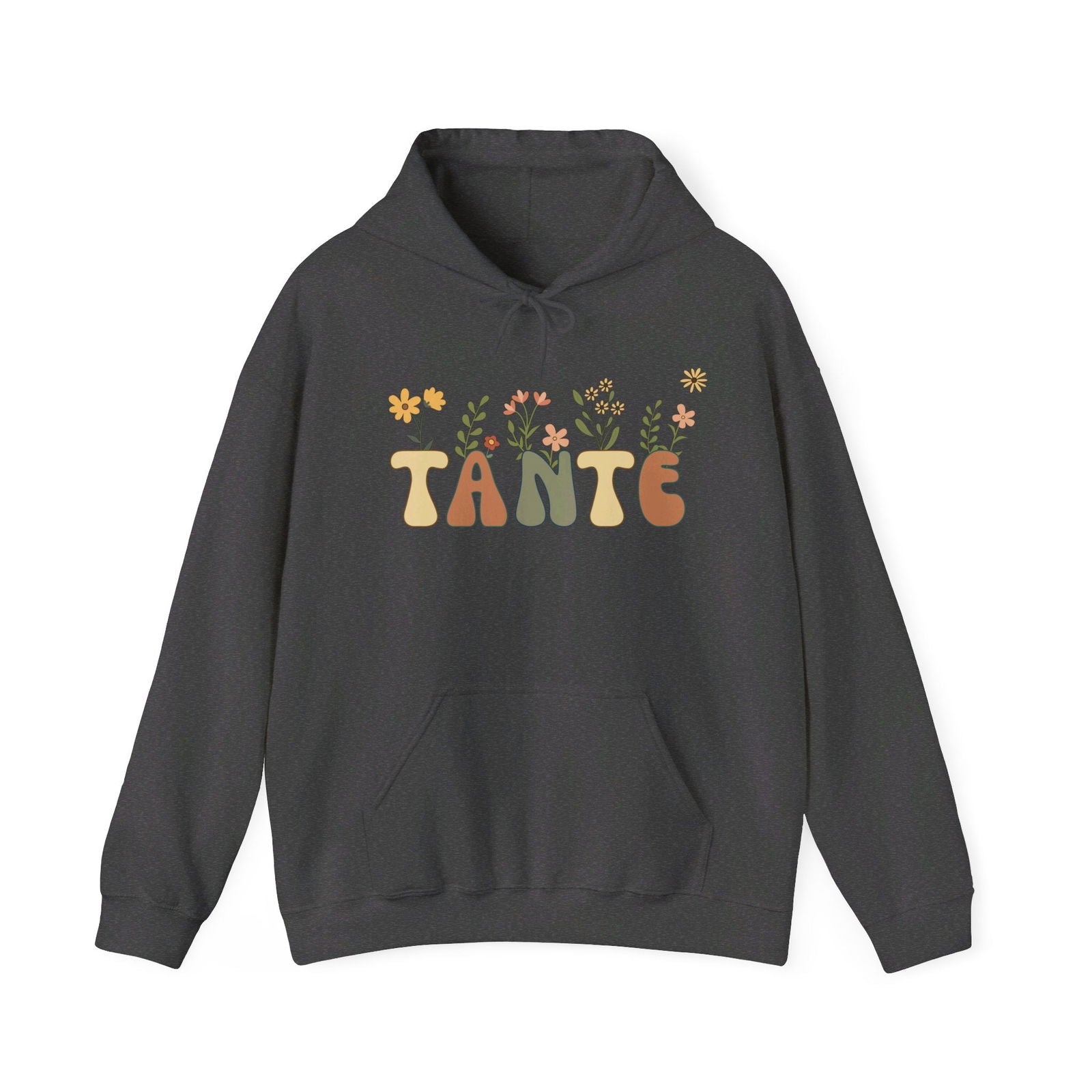 Tante Hoodie mit Blumen - mamagibt1