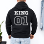 Hoodie Couple King and Queen - mamagibt - #personalisiert#