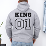 Hoodie Couple King and Queen - mamagibt - #personalisiert#