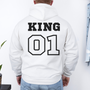 Hoodie Couple King and Queen - mamagibt - #personalisiert#