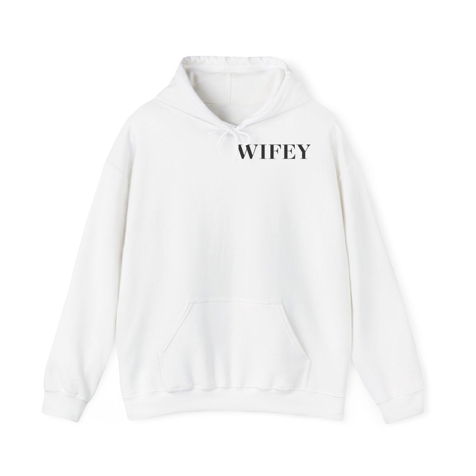 Hoodie Couple WIFEY klein - mamagibt - #personalisiert#