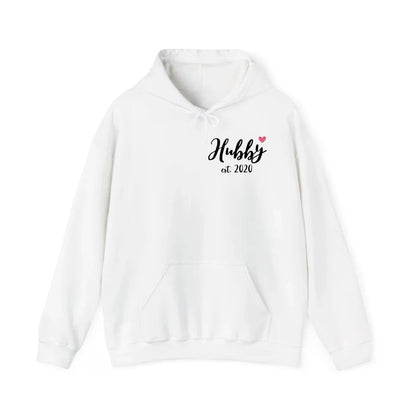 Hoodie Couple hubby Herz - mamagibt - #personalisiert#