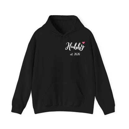 Hoodie Couple hubby Herz - mamagibt - #personalisiert#
