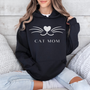 Hoodie Haustier catmom mit Schnurhaaren - mamagibt -  - #tag1# - #tag2#