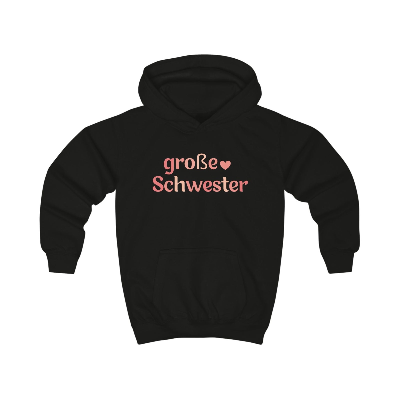 Hoodie Kinder große Schwester - mamagibt -  - #tag1# - #tag2#