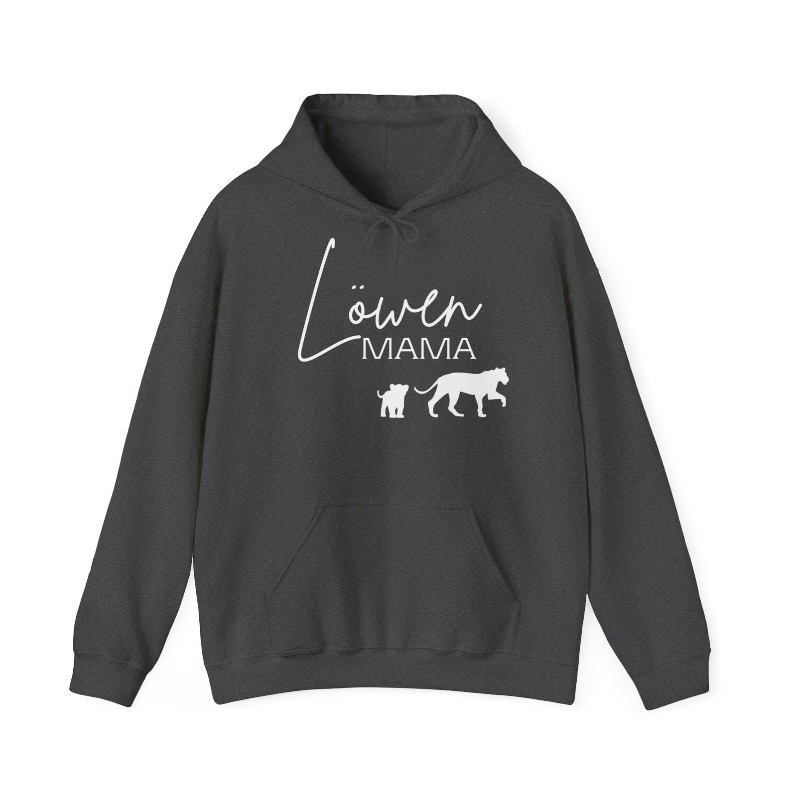 Hoodie Löwen Mama Aufdruck - mamagibt -  - #tag1# - #tag2#