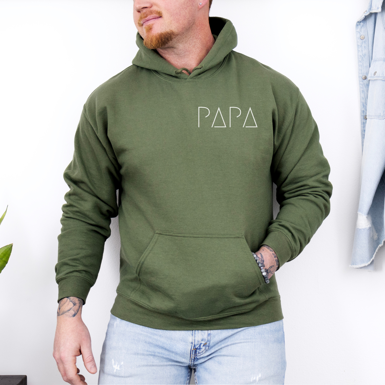 Hoodie Papa Aufdruck - mamagibt -  - #tag1# - #tag2#