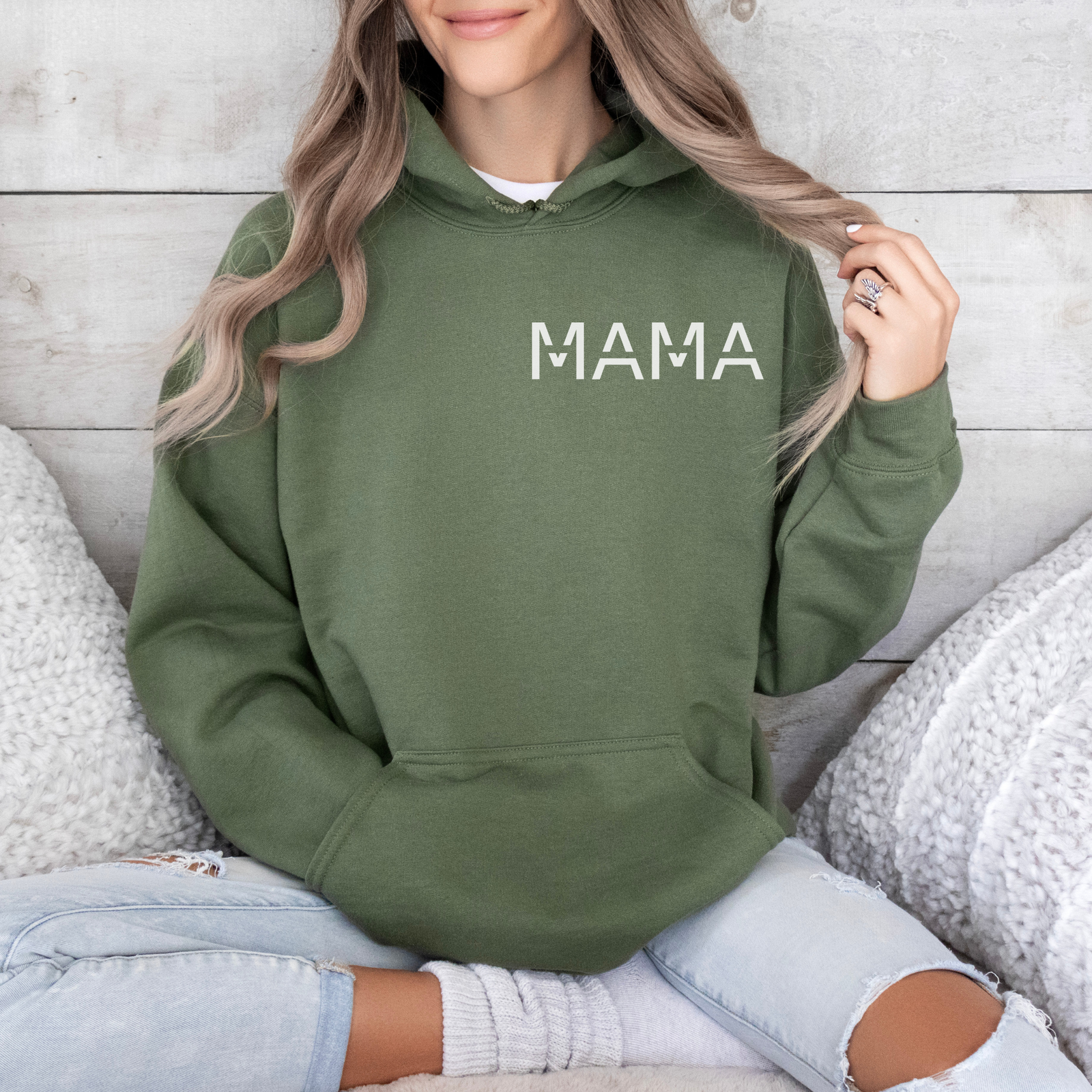 Hoodie mit Mama Aufdruck - mamagibt -  - #tag1# - #tag2#