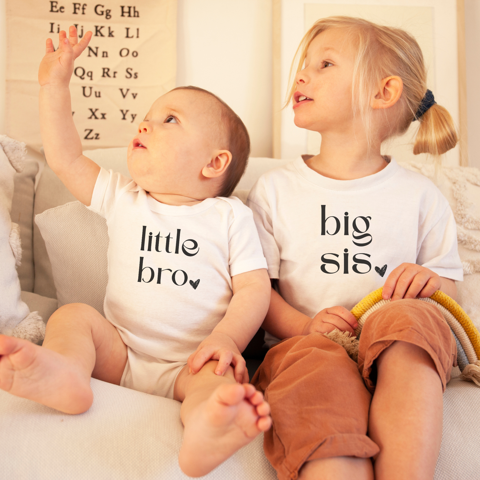 T-Shirt Baby big sis Herz - mamagibt1