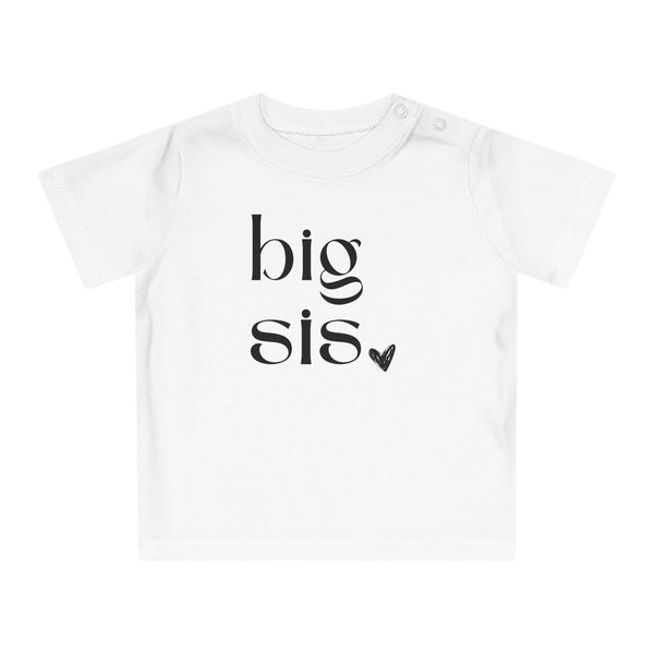 T-Shirt Baby big sis Herz