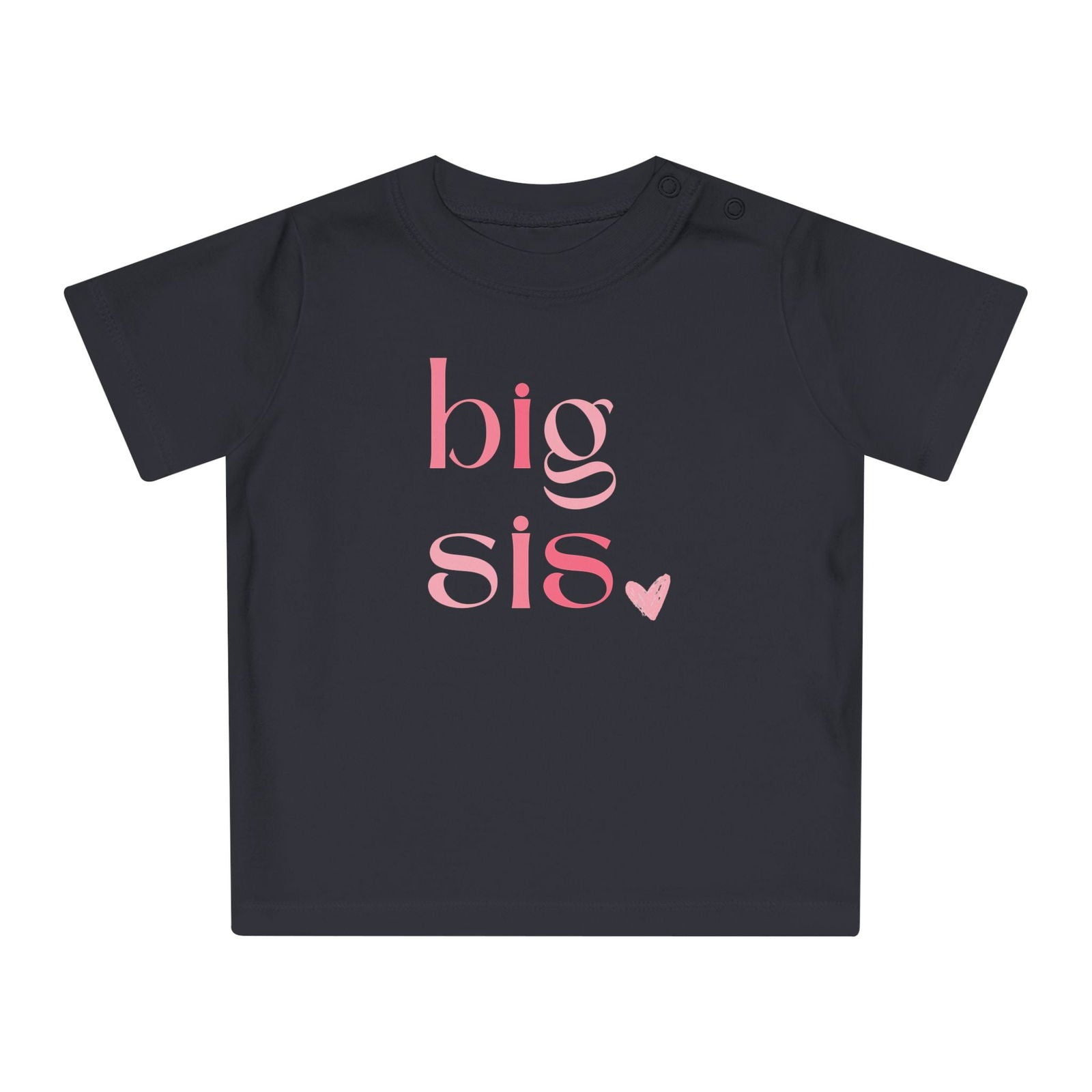 T-Shirt Baby big sis Herz - mamagibt1