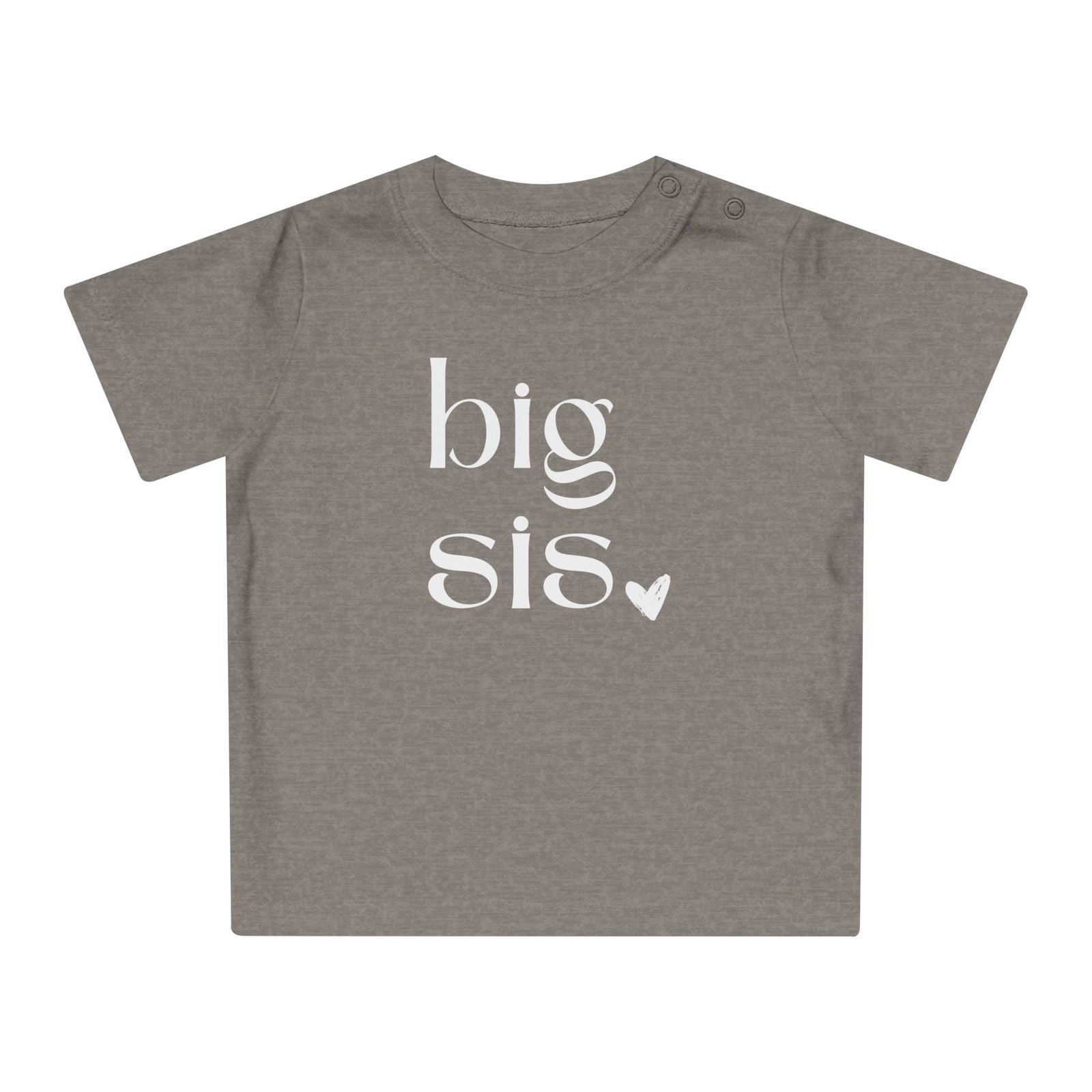 T-Shirt Baby big sis Herz - mamagibt1
