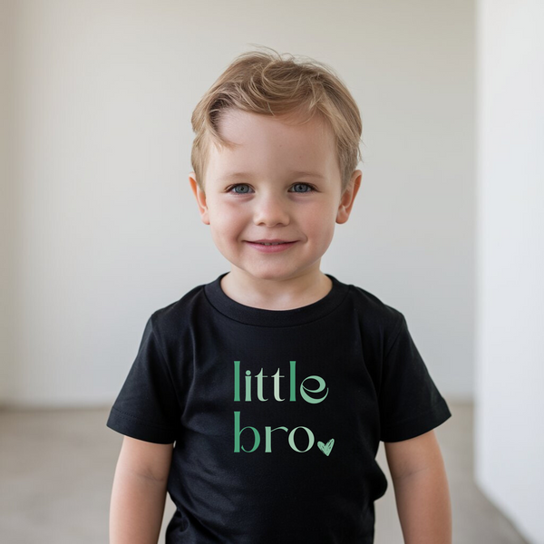 T-Shirt Baby little bro Herz