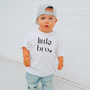 T-Shirt Baby little bro Herz - mamagibt1