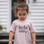 T-Shirt Baby little sis Herz - mamagibt1