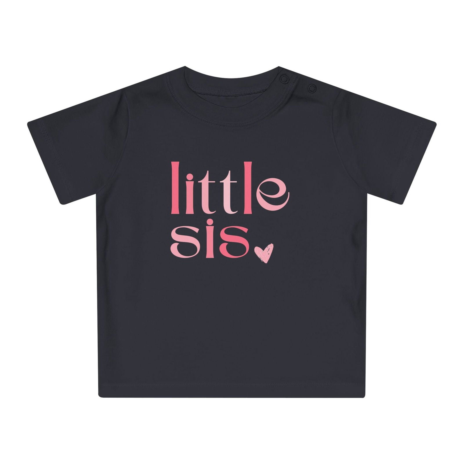 T-Shirt Baby little sis Herz - mamagibt1