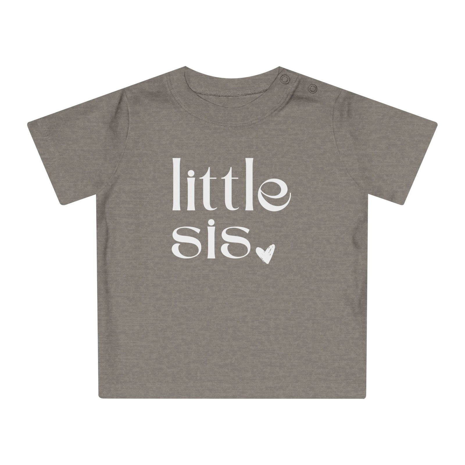 T-Shirt Baby little sis Herz - mamagibt1