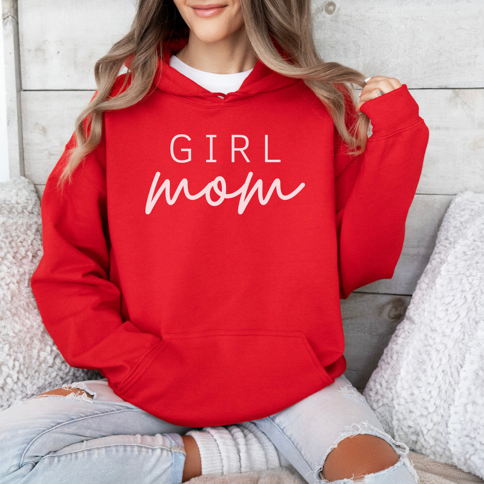 Mama Hoodie Girl Mom - mamagibt -  - #tag1# - #tag2#