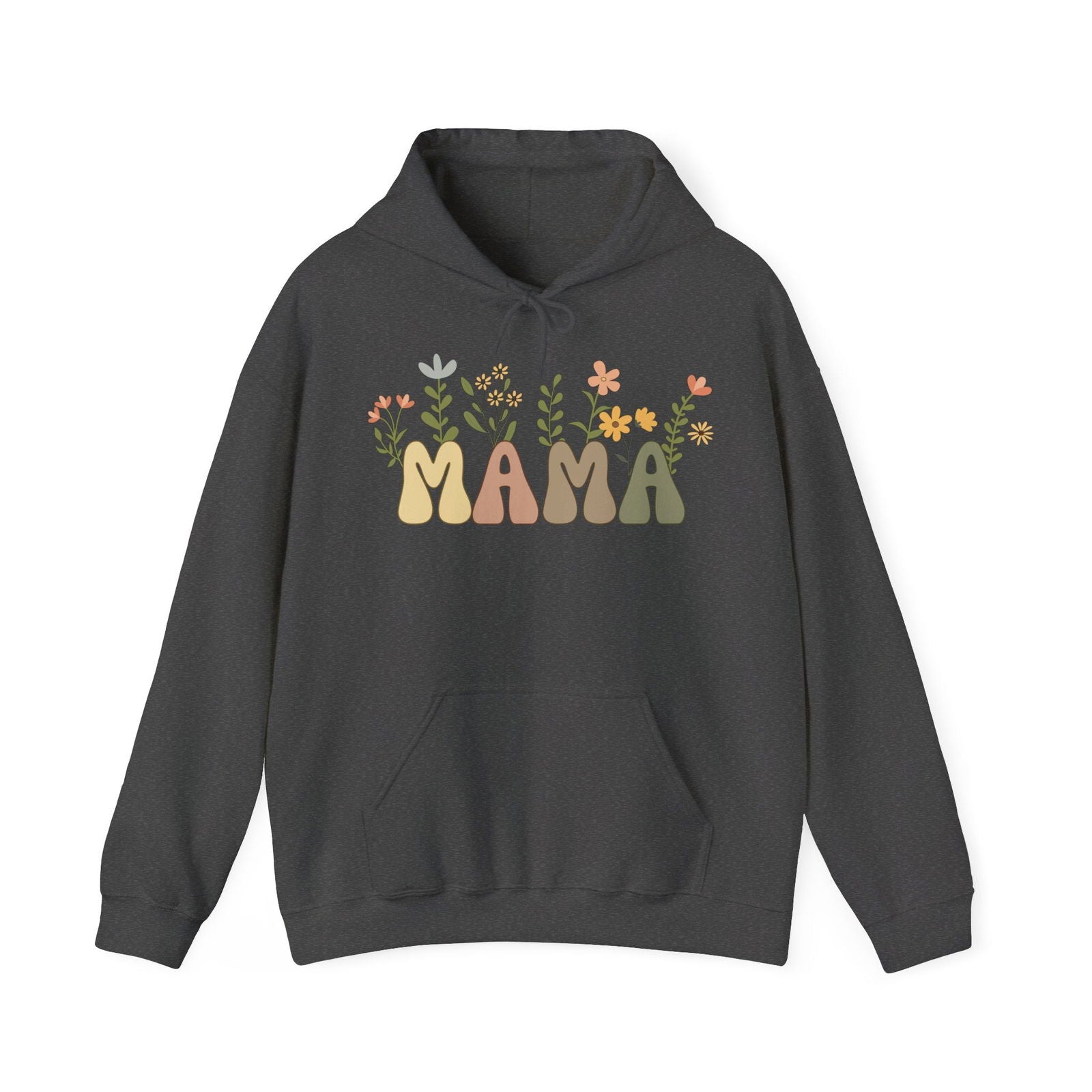 Mama Hoodie mit Blumen - mamagibt -  - #tag1# - #tag2#