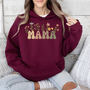 Mama Hoodie mit Blumen - mamagibt -  - #tag1# - #tag2#