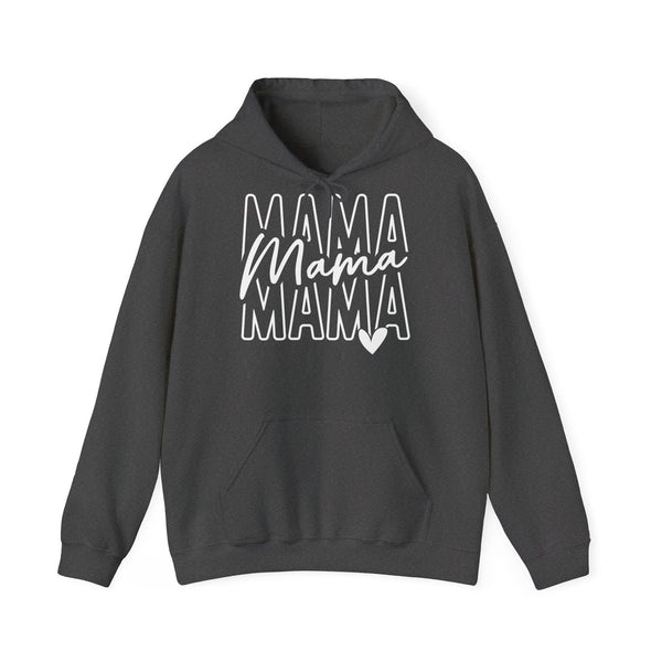 Mama Hoodie triple Heart