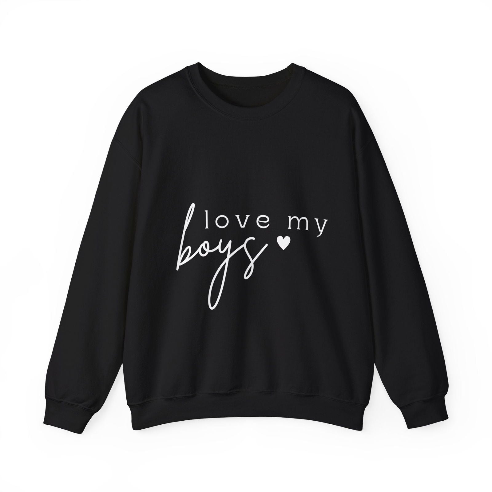 Mama Sweatshirt love my boys - mamagibt -  - #tag1# - #tag2#