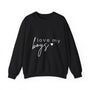 Mama Sweatshirt love my boys - mamagibt -  - #tag1# - #tag2#