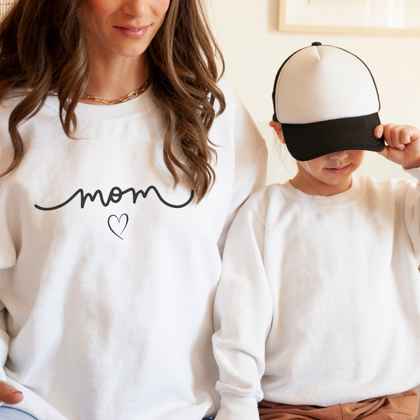 Mama Sweatshirt mom with heart