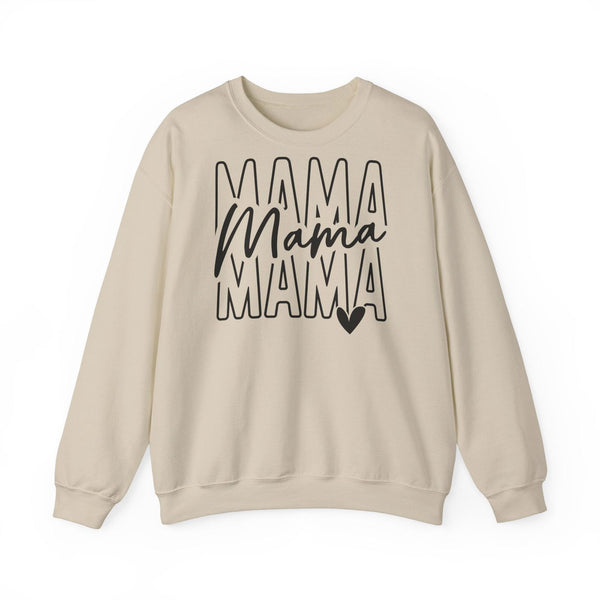 Sweatshirt Mama Triple Heart