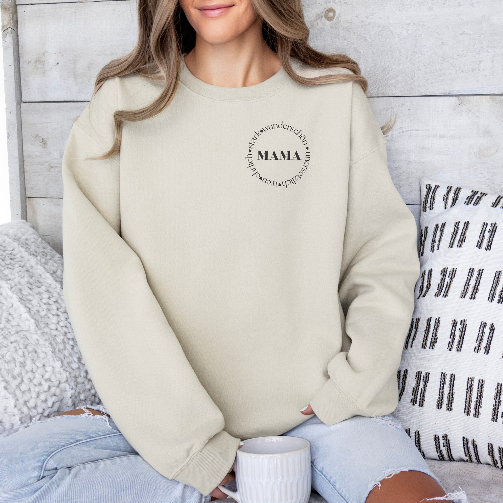 Mama Sweatshirt wunderschön - mamagibt -  - #tag1# - #tag2#
