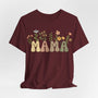 Mama T-Shirt mit Blumen - mamagibt -  - #tag1# - #tag2#