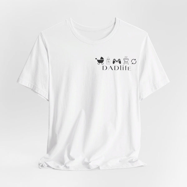Papa T -Shirt Dadlife mit Icons