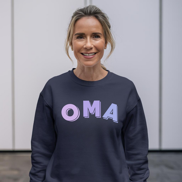 Oma Sweatshirt Neon Style