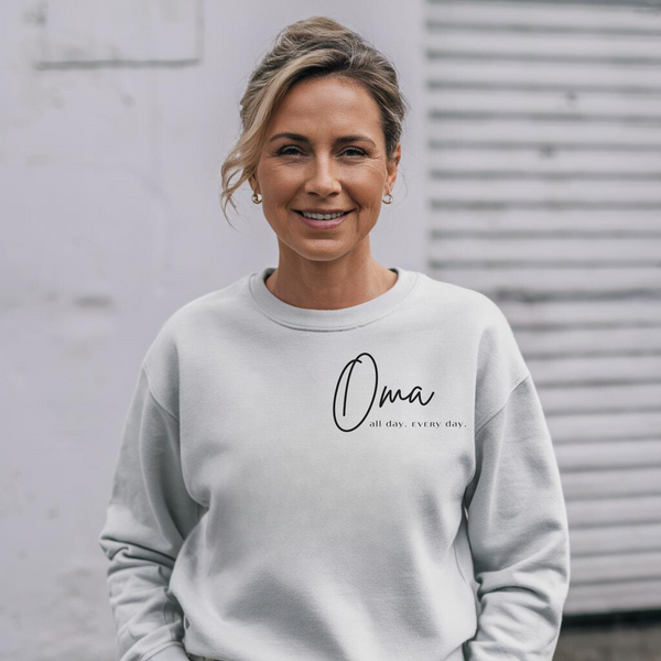 Oma Sweatshirt all day