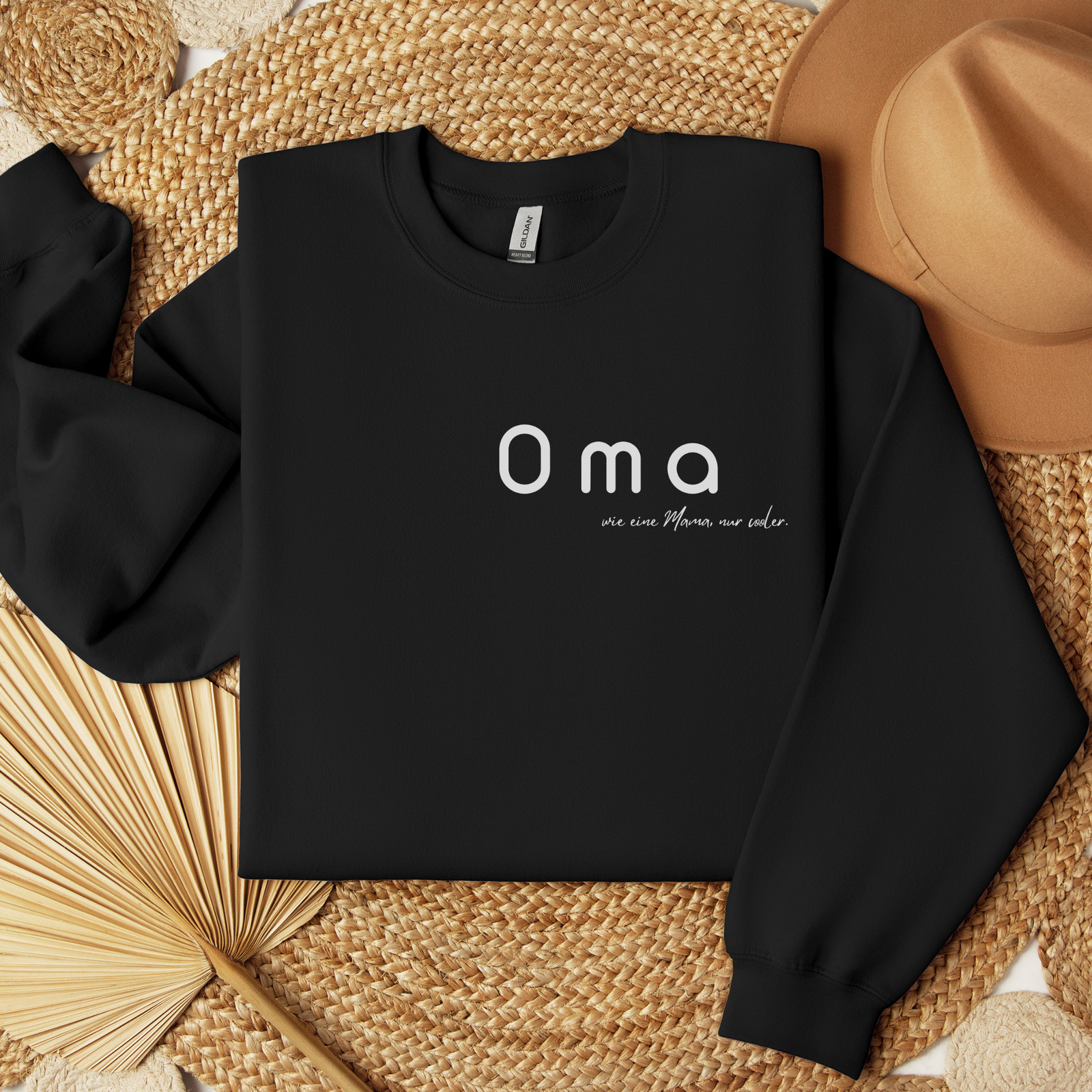 Oma Sweatshirt cooler als Mama - mamagibt1