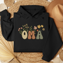 Oma Sweatshirt mit Blumen - mamagibt1