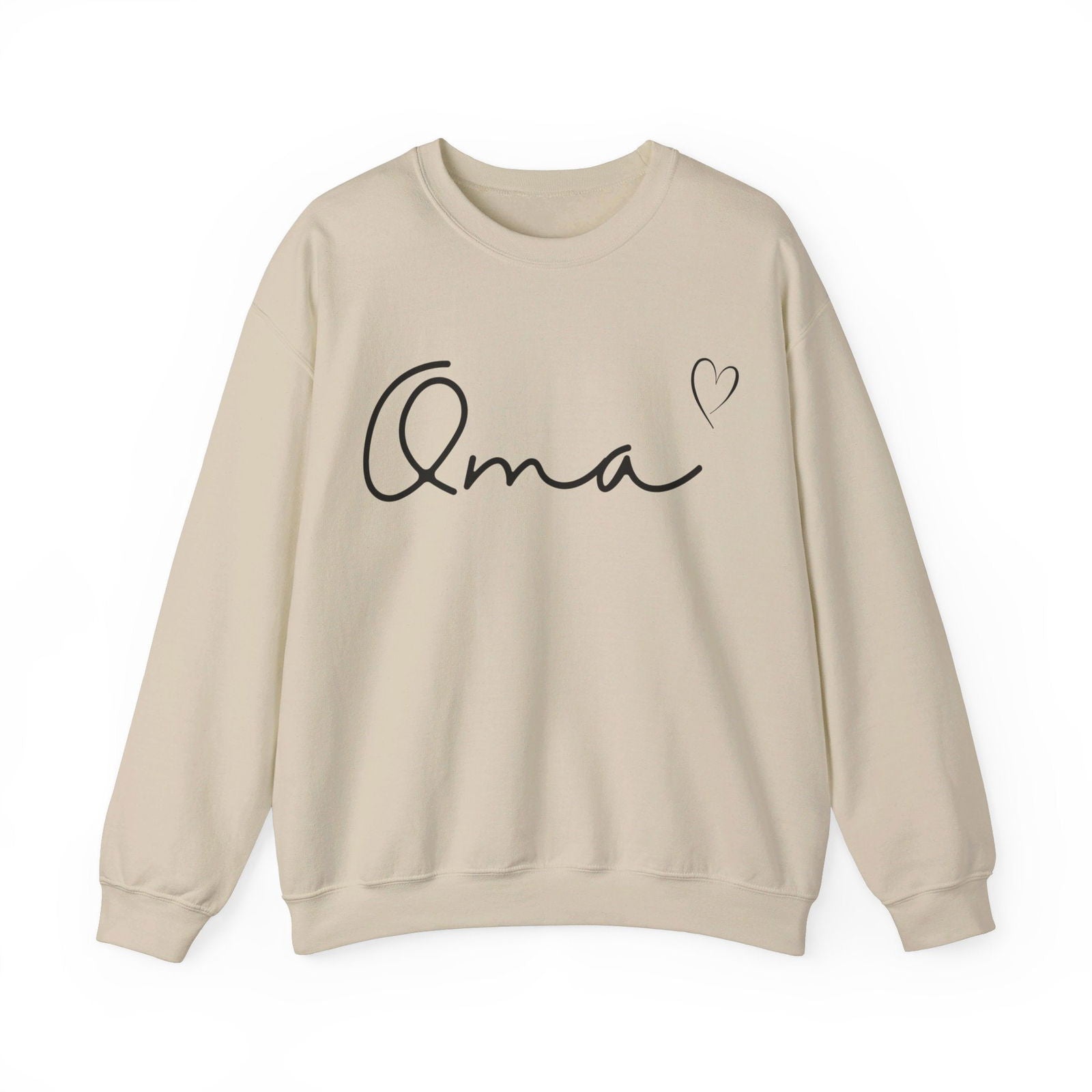 Oma Sweatshirt mit Herz - mamagibt1