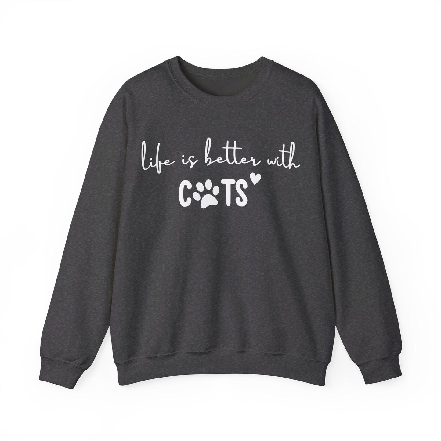 mamagibt Sweatshirt Haustier life is better with cats