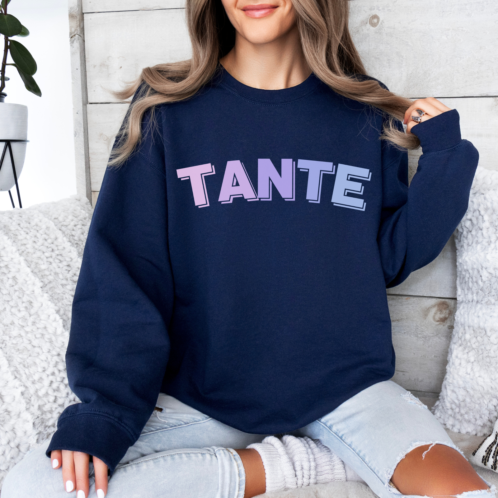 Sweatshirt Tante Neon Style - mamagibt1