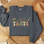 Sweatshirt Tante mit Blumen - mamagibt1