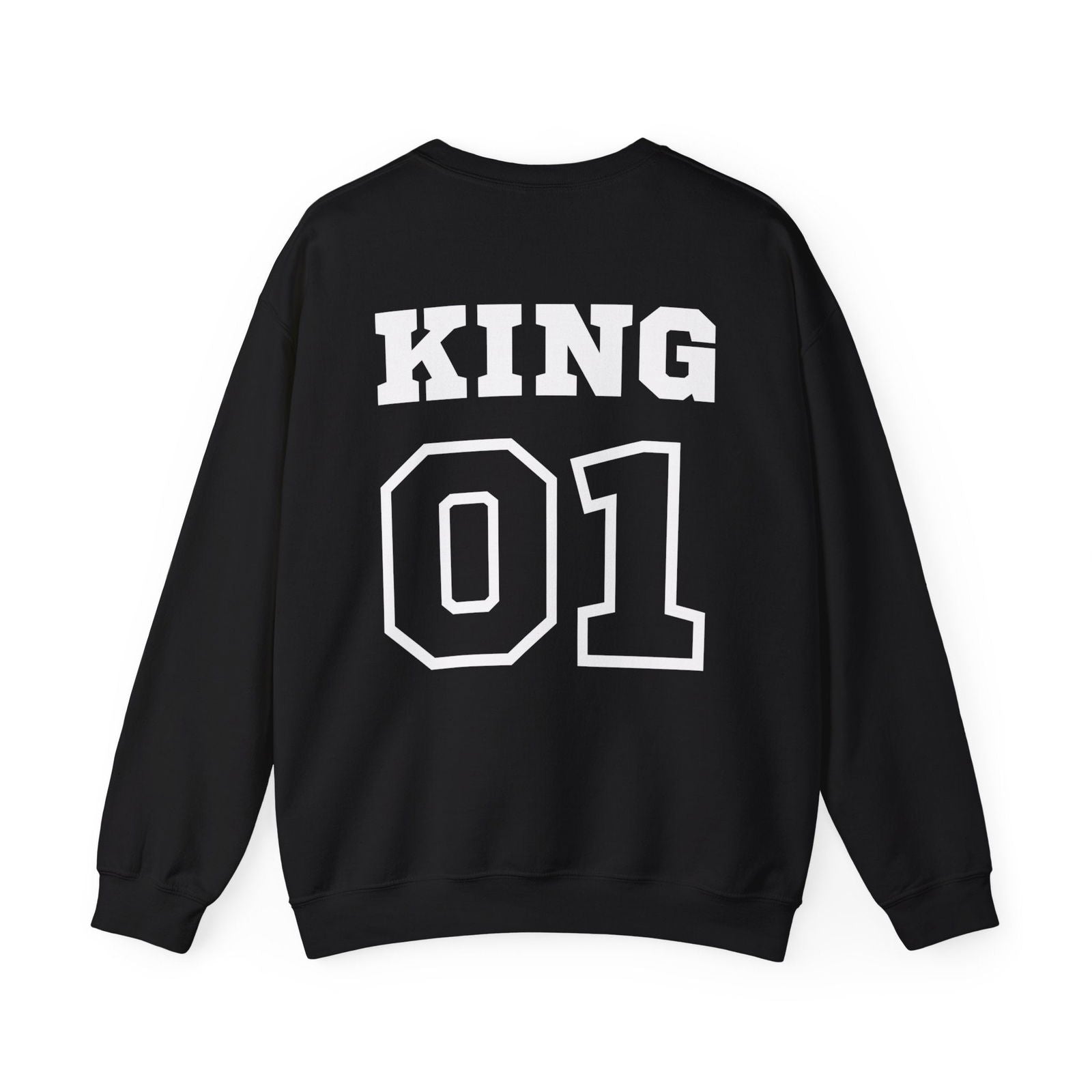 Sweatshirt Couple King and Queen - mamagibt - #personalisiert#