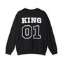 Sweatshirt Couple King and Queen - mamagibt - #personalisiert#