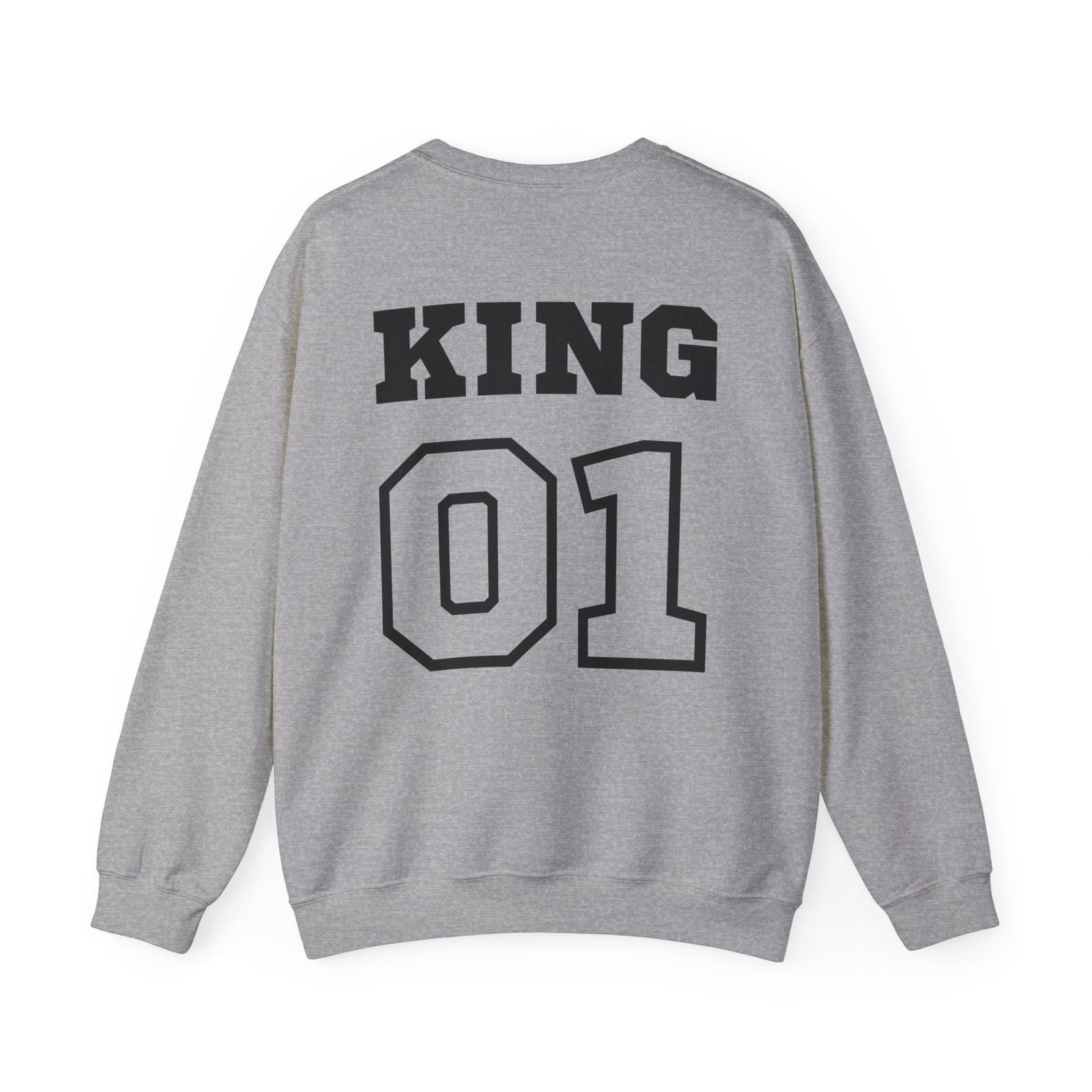 Sweatshirt Couple King and Queen - mamagibt - #personalisiert#