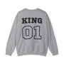 Sweatshirt Couple King and Queen - mamagibt - #personalisiert#